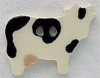 Mill Hill Ceramic Button 86076 Cow