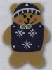 Mill Hill Button 86097 Teddy Bear with Sweater