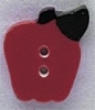 Mill Hill Ceramic Button 86103 Small Apple
