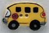 Mill Hill Ceramic Button 86117 School Bus