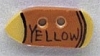 Mill Hill Ceramic Button 86120 Yellow Crayon