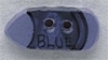 Mill Hill Ceramic Button 86121 Blue Crayon