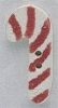 Mill Hill Ceramic Button 86149 Candy Cane