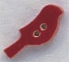 Mill Hill Ceramic Button 86176 Redbird, Facing Right