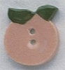 Mill Hill Ceramic Button 86213 Peach
