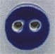 Mill Hill Ceramic Button 86271 Small Blue Round
