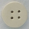 Mill Hill Ceramic Button 86277 Medium White Round