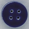 Mill Hill Ceramic Button 86279 Medium Blue Round