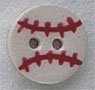 Mill Hill Ceramic Button 86308 Baseball