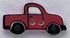 Mill Hill Ceramic Button 86315 Red Truck
