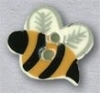 Mill Hill Ceramic Button 86321 Flying Bee