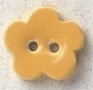 Mill Hill Ceramic Button 86334 Yellow Posy