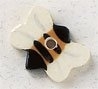 Mill Hill Ceramic Button 86363 Petite Flying Bee