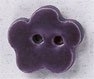 Mill Hill Button 86385 Purple Posy Flower with Matte Finish