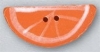 Mill Hill Ceramic Button 86422 Orange Slice