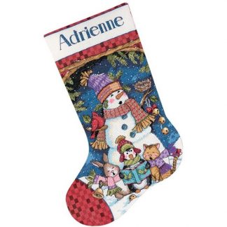 Cute Carolers Stocking from Dimensions