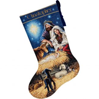 Holy Family Stocking from Dimensions