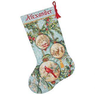 Enchanted Ornaments Stocking from Dimensions