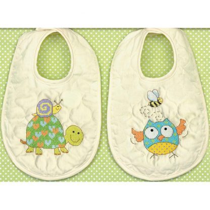Woodland Creatures Bibs from Dimensions