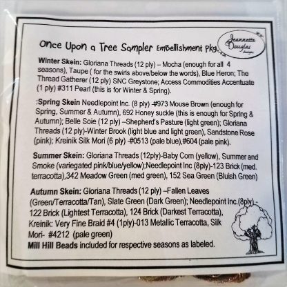 Once Upon a Tree Sampler Embellishment Pack