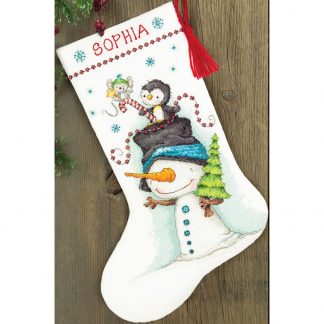 Jolly Trio Stocking from Dimensions
