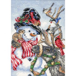 Snowman & Reindeer by Dimensions