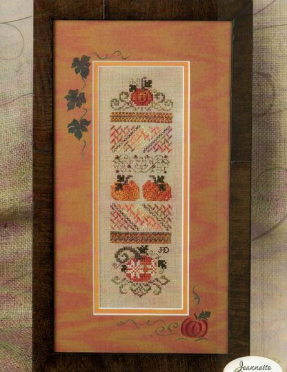 Mini Pumpkin Stitches by Jeannette Douglas