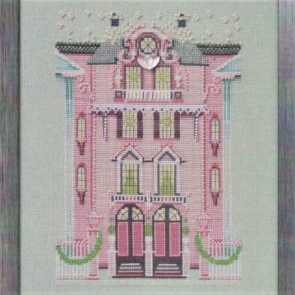 Pink Edwardian House by Nora Corbett