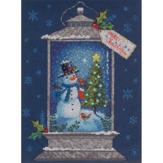 Snowman Lantern from Dimensions