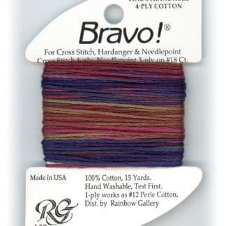 Rainbow Gallery Bravo A62 Blues and Golds