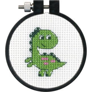 Dino cross stitch