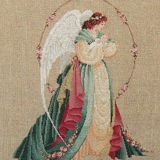 LL18 Guardian Angel by Lavender & Lace cross stitch