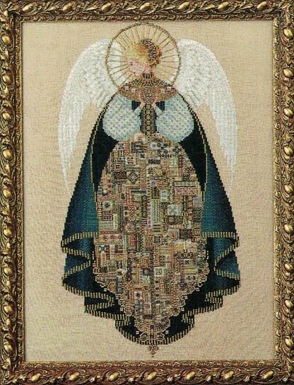 LL25 Angel of Love by Lavender & Lace cross stitch