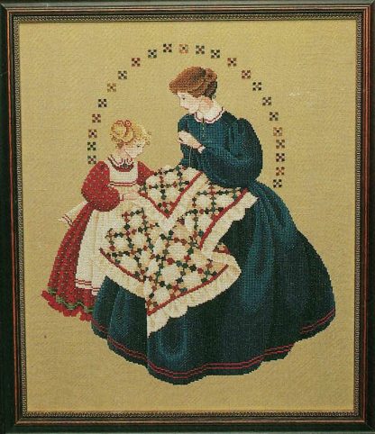 LL27 The Quiltmaker by Lavender & Lace cross stitch