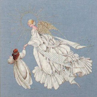 LL28 Angel of Mercy by Lavender & Lace cross stitch