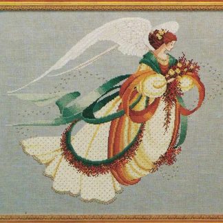LL30 Angel of Autumn by Lavender & Lace Cross Stitch