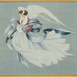 LL33 Angel of Winter by Lavender & Lace cross stitch