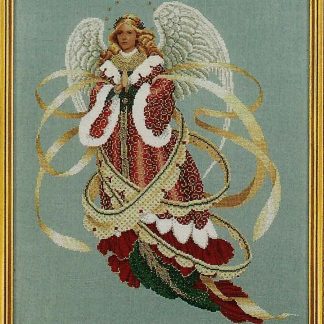LL39 Angel of Christmas by Lavender & Lace cross stitch