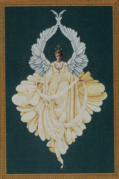 LL43 Peace Angel by Lavender & Lace cross stitch
