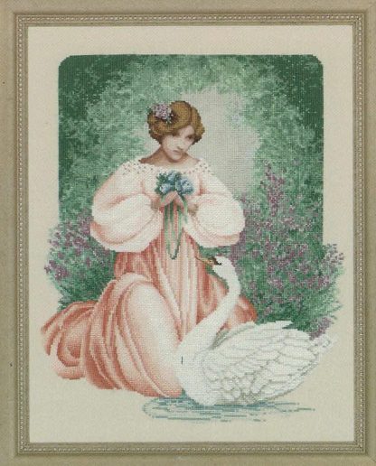LL45 Lady Claire by Lavender & Lace cross stitch