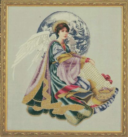 LL51 World Peace Angel by Lavender & Lace cross stitch