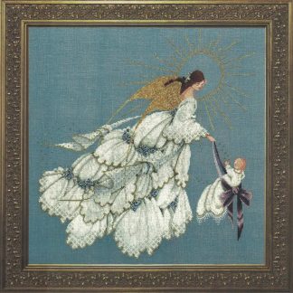 LL52 Angel of Mercy II by Lavender & Lace cross stitch