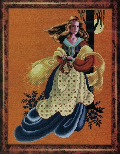 LL61 Evangeline by Lavender & Lace cross stitch