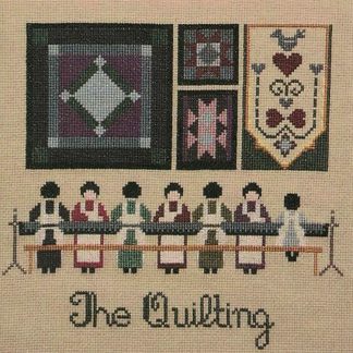 TG01 The Quilting cross stitch by Told in a Garden