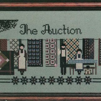 TG03 The Auction cross stitch by Told in a Garden