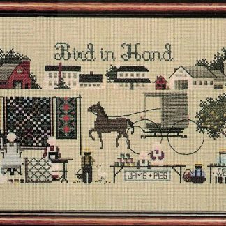 TG16 Bird in Hand cross stitch by Told in a Garden