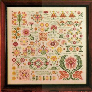 RMS1065 Dreaming of Mums cross stitch pattern