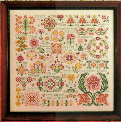 RMS1065 Dreaming of Mums cross stitch pattern