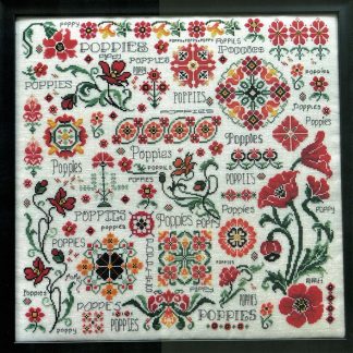 RMS1031 Dreaming of Poppies cross stitch pattern