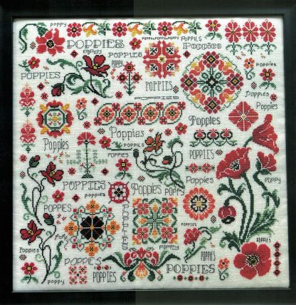 RMS1031 Dreaming of Poppies cross stitch pattern